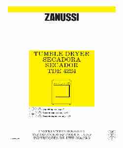 Zanussi Clothes Dryer TDE 4224-page_pdf